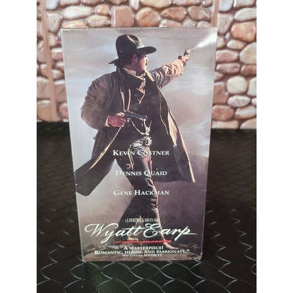 Wyatt Earp VHS Tape Sealed - Picture 1 of 6